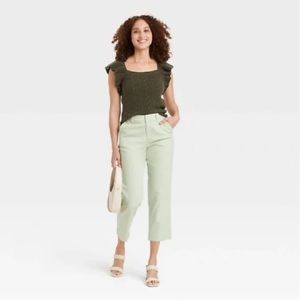 A New Day Olive Top